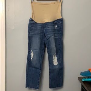 DL1961 Maternity Crop Jeans Size 26